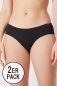Preview: BLACK • 080603 • Panty im 2er Pack • Every Day In Cotton Lace Multipack • Skiny