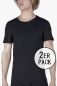 Preview: BLACK • 086912 • T-Shirt im 2er Pack • Every Day In Shirt Multipack • Skiny men