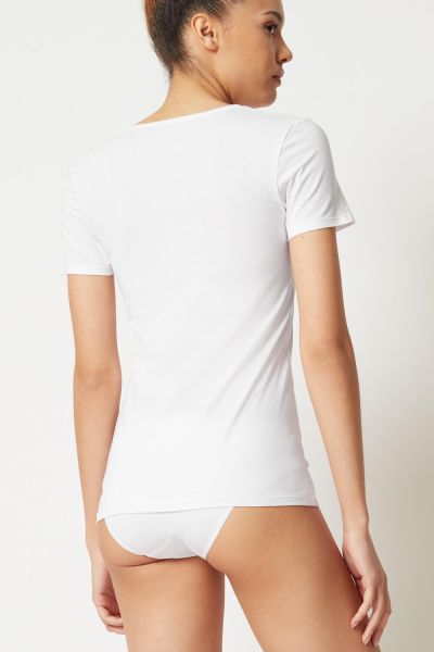 WHITE • 080785 • T-Shirt • Essentials von Skiny - Unterwäsche für Damen