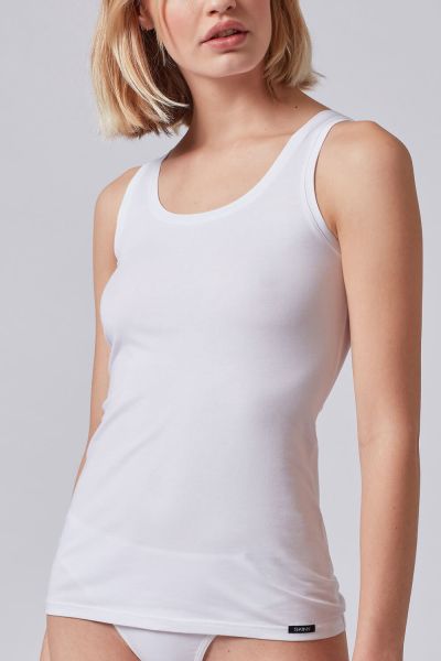 WHITE • 080480 • Tank Top • Every Day In Cotton Essentials • Skiny